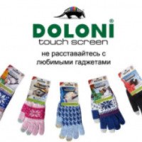 Перчатки для сенсорных дисплеев "Doloni"