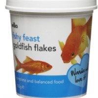 Корм для золотых рыбок Wilko Goldfish Flakes