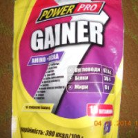 Гейнер power pro amino+bcaa