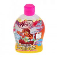 Детский шампунь-гель для волос и тела Winx "Волшебная сила фруктов"