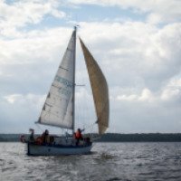 Туристический поход на яхте Сигма 2 по северной Ладоге (Россия)