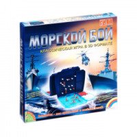 Настольная игра Bondibon "Морской бой" ВВ0970 в 3D формате
