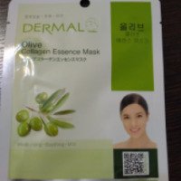 Тканевая маска для лица Dermal Olive