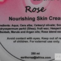 Питательный крем для кожи Earhcrop Rose