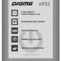 Электронная книга Digma E652