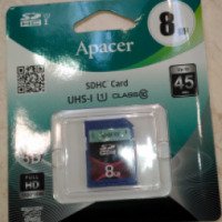 Карта памяти Apacer SDHC 8 GB Class 10