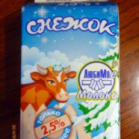 Кисломолочный напиток ЛюбиМое Молоко "Снежок"