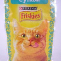 Корм для взрослых котов Friskies с уткой