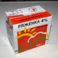 Ряженка Обнинский молочный завод 4%