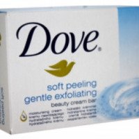 Крем-мыло Dove Soft Peeling Gentle Exfoliating