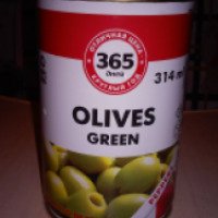 Оливки зеленые 365 дней фаршированные перцем