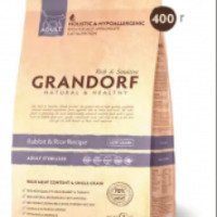 Корм для кошек Grandorf Rabbit & Rice Recipe Adult Sterilized