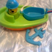 Игрушка для ванны Fix price "Лодка с якорем"