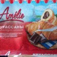 Круассаны замороженные AMELIE с шоколадной начинкой