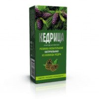 Резинка жевательная натуральная Алтайский нектар "Кедрица" из живицы кедра