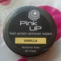 Салфетки для снятия лака с ароматом ванили без ацетона PinkUP
