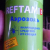 Аэрозоль Reftamid акарицидное средство от клещей