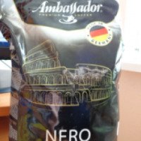 Кофе натуральный жареный в зернах Ambassador "Nero"