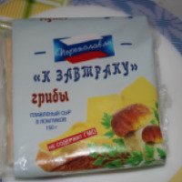 Плавленый сыр в ломтиках Переяславль "К завтраку" Грибы