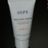 Солнцезащитный крем для лица Iope Mild Sun Cream SPF35 PA++