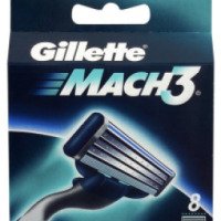 Сменные кассеты для бритья Gillette Mach 3