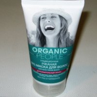 Ржаная био-маска для волос Organic People "Дополнительный объем"