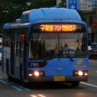 Автобусы в Южной Корее 
