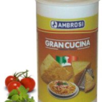 Сыр тертый в баночке Пармезан AMBROSI "Gran cucina" 32% 80 гр