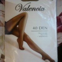 Женские эластичные колготки с шортиками "Valencia" 40 Den