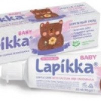 Детская зубная паста Lapikka Baby с кальцием и календулой