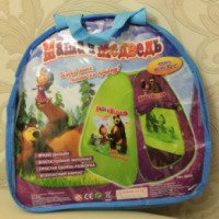Детская игровая палатка Joy Toy "Маша и медведь"