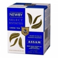 Чай черный байховый Newby "Assam"