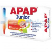 Жаропонижающее для детей APAP junior