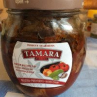 Консервированные баклажаны в томате Tamara