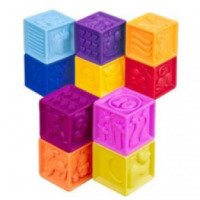 Мягкие резиновые кубики Battat