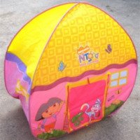 Детская игровая палатка Joy Toy "Пирамида" с героями из мультфильмов