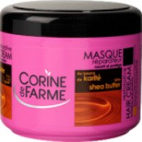 Оздоравливающая маска для волос с маслом Corine de Farme "Каритэ"