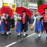 Ежегодный праздник Гойбоденфольксфест (Германия, Штраубинг)
