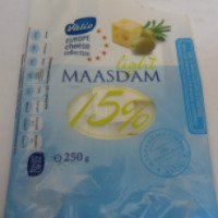 Сыр полутвердый Валио "Маасдам" 15%