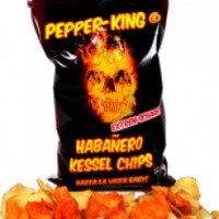 Чипсы Pepper King Habanero Kessel Chips
