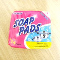 Губки металлические с пропиткой Cleanze Soap Pads