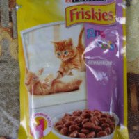 Корм Friskies для котят в подливе с ягненком