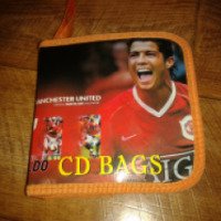Сумка для дисков CD и DVD Cristiano Ronaldo