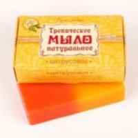 Крымское натуральное мыло Дом Природы "Цитрусовое"