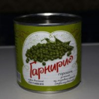 Зеленый горошек консервированный "Гарнирио"