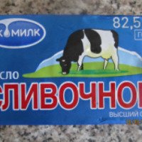 Масло сливочное Озерецкий молочный комбинат "Экомилк"