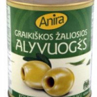 Греческие зеленые оливки Anira