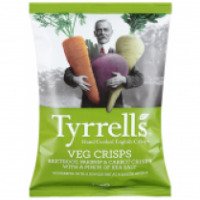 Чипсы овощные Tyrrells Veg Krisps