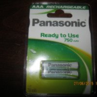 Аккумуляторы Panasonic NI-MH AAA 750 mAh