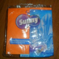 Салфетки бумажные двухслойные "Sunny" для сервировки стола